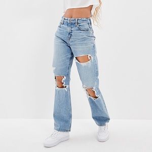 American Eagle curvy 90’s Straight Jeans